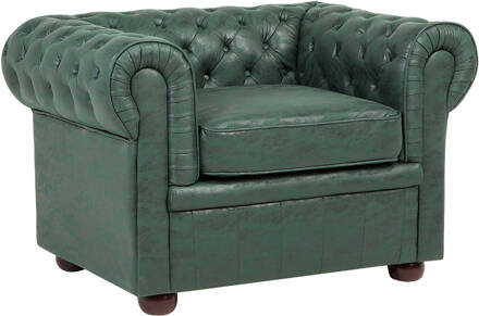 CHESTERFIELD Fauteuil groen