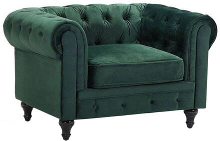 CHESTERFIELD Fauteuil groen