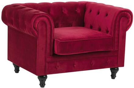 CHESTERFIELD Fauteuil rood