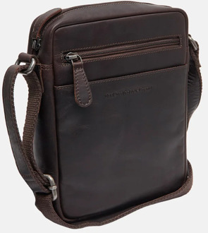 Chesterfield Laveno schoudertas S dark brown Bruin