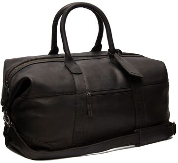 Chesterfield Leren Reistas / Weekendtas Porthmouth - 43 liter - Zwart