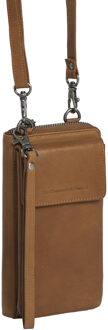 Chesterfield Malaga Schoudertas Mobiel Cognac
