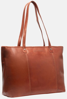 Chesterfield Novum Ferrera shopper 15 inch cognac