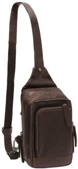 Chesterfield Riga Crossbody Tas Bruin brown