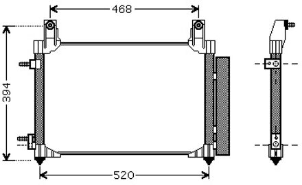 Chevrolet Airco Condensor