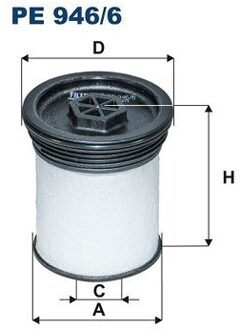 Chevrolet Brandstoffilter PE9466