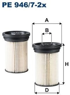 Chevrolet Brandstoffilter PE94672x