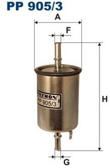 Chevrolet Brandstoffilter PP9053