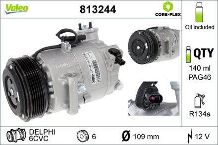 Chevrolet Compressor, airconditioning 813244