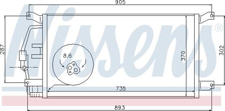 Chevrolet Condensator, airconditioning 94797