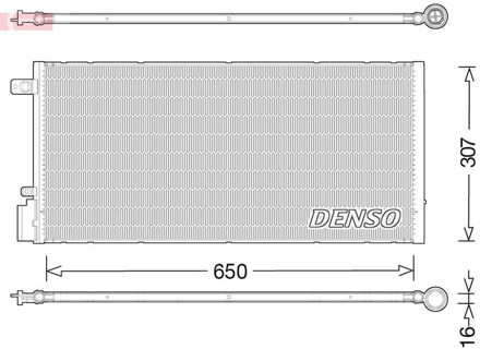 Chevrolet Condensor, airconditioning DCN15005
