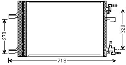 Chevrolet Condensor Astra J/cruze 14/16/18 09 37005500