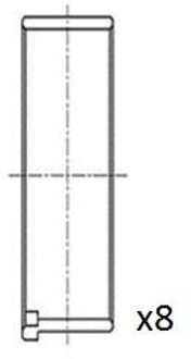 Chevrolet Drijfstanglager BB2054STD