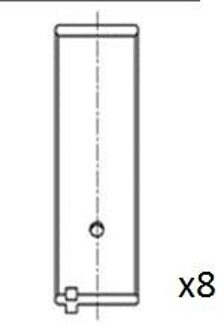 Chevrolet Drijfstanglager BB2079STD