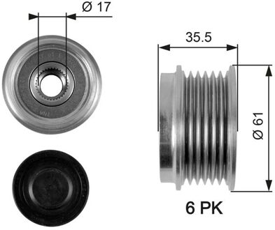 Chevrolet Dynamovrijloop DriveAlign® OAP7100