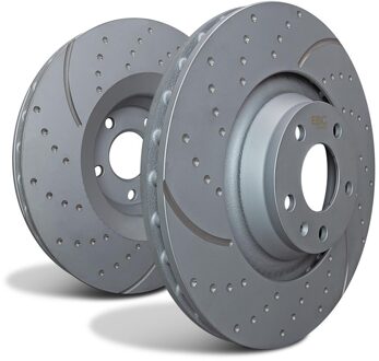 Chevrolet EBC Remschijf gegroefd GD series GD7520