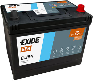 Chevrolet Exide Accu EL754 75Ah EL754