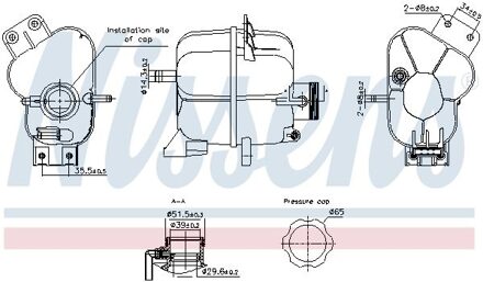 Chevrolet Expansietank, koelvloeistof 996343
