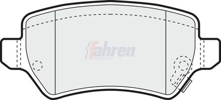 Chevrolet Fahren Remblokkenset FBP3070