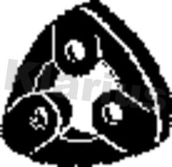 Chevrolet Houder, uitlaatsysteem 420767