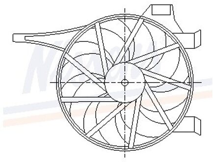 Chevrolet Koelventilator 85596