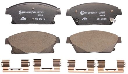 Chevrolet Low dust Keramische remblokken 13047072632