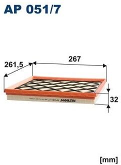 Chevrolet Luchtfilter AP0517