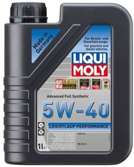Chevrolet Motorolie Liqui Moly Leichtlauf Performance 5W-40 1L 21367