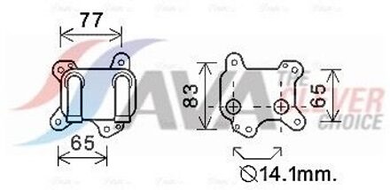 Chevrolet Oliekoeler, motorolie OL3581