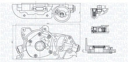 Chevrolet Oliepomp OP0028