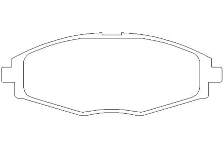 Chevrolet Remblokken set 2324102