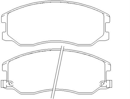 Chevrolet Remblokken set 2451001