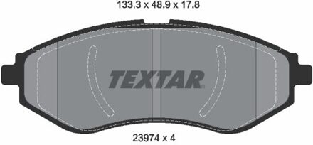 Chevrolet Remblokkenset, schijfrem 2397401