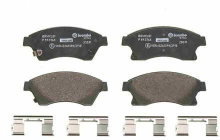 Chevrolet Remblokkenset, schijfrem BREMBO XTRA LINE P59076X
