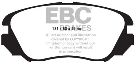 Chevrolet Remblokkenset, schijfrem DPX2013