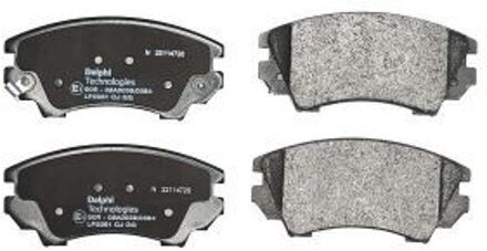 Chevrolet Remblokkenset, schijfrem LP2081