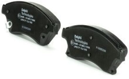 Chevrolet Remblokkenset, schijfrem LP2171