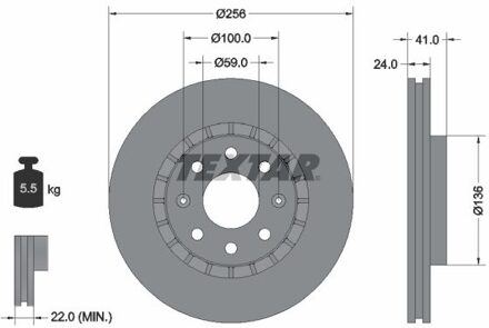 Chevrolet Remschijf 92263303