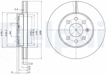 Chevrolet Remschijf BG3334