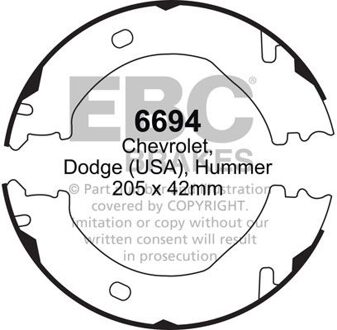 Chevrolet Remschoenset 6694