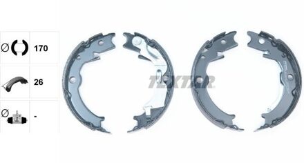 Chevrolet Remschoenset, parkeerrem 91071000