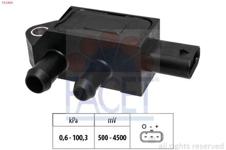 Chevrolet Sensor, uitlaatgasdruk 103404