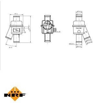 Chevrolet Thermostaat, koelvloeistof 725018