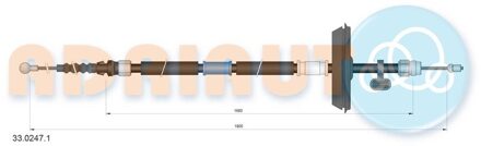 Chevrolet Trekkabel, parkeerrem 3302471