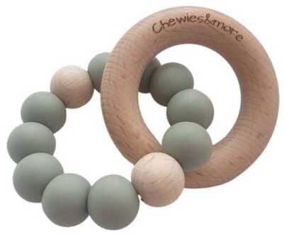 Chewies & More basic ombre rattle / bijtspeeltje mini
