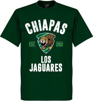 Chiapas Estabished T-Shirt - Donkergroen - M