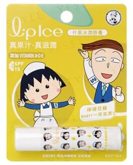 Chibi Maruko Chan Lipice Lip Balm SPF 15 Lemon