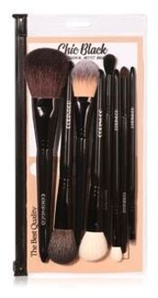 Chic Black Make Up Brush Set 8 pcs