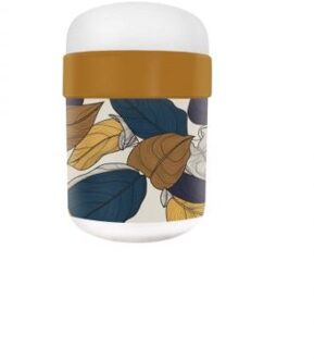 Chic.Mic bioloco pla/plant lunchpot met 2 compartimenten 500ml + 200ml - indian summer