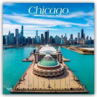 Chicago 2026 Square Flap Calendar - Browntrout Wandkalender - Browntrout Publishers